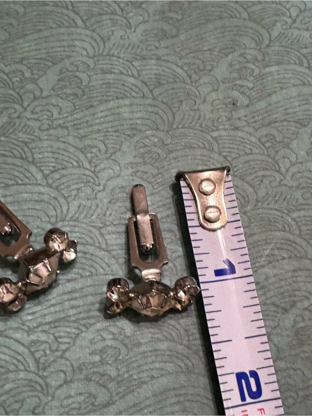 MEN’S RHINESTONE CUFF LINKS